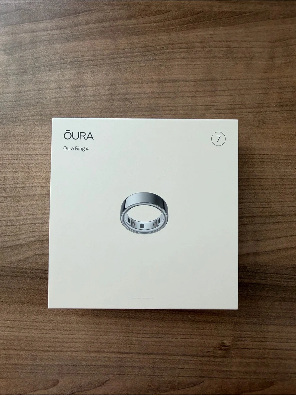 Oura Ring Gen 4 Size 7 Silver BRAND NEW NEVER WORN
